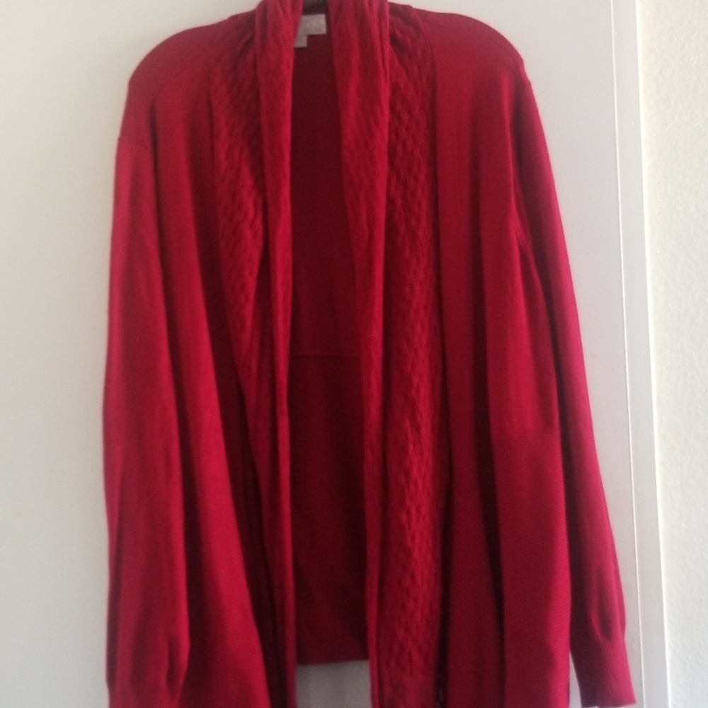 Red Dolan Sweater
